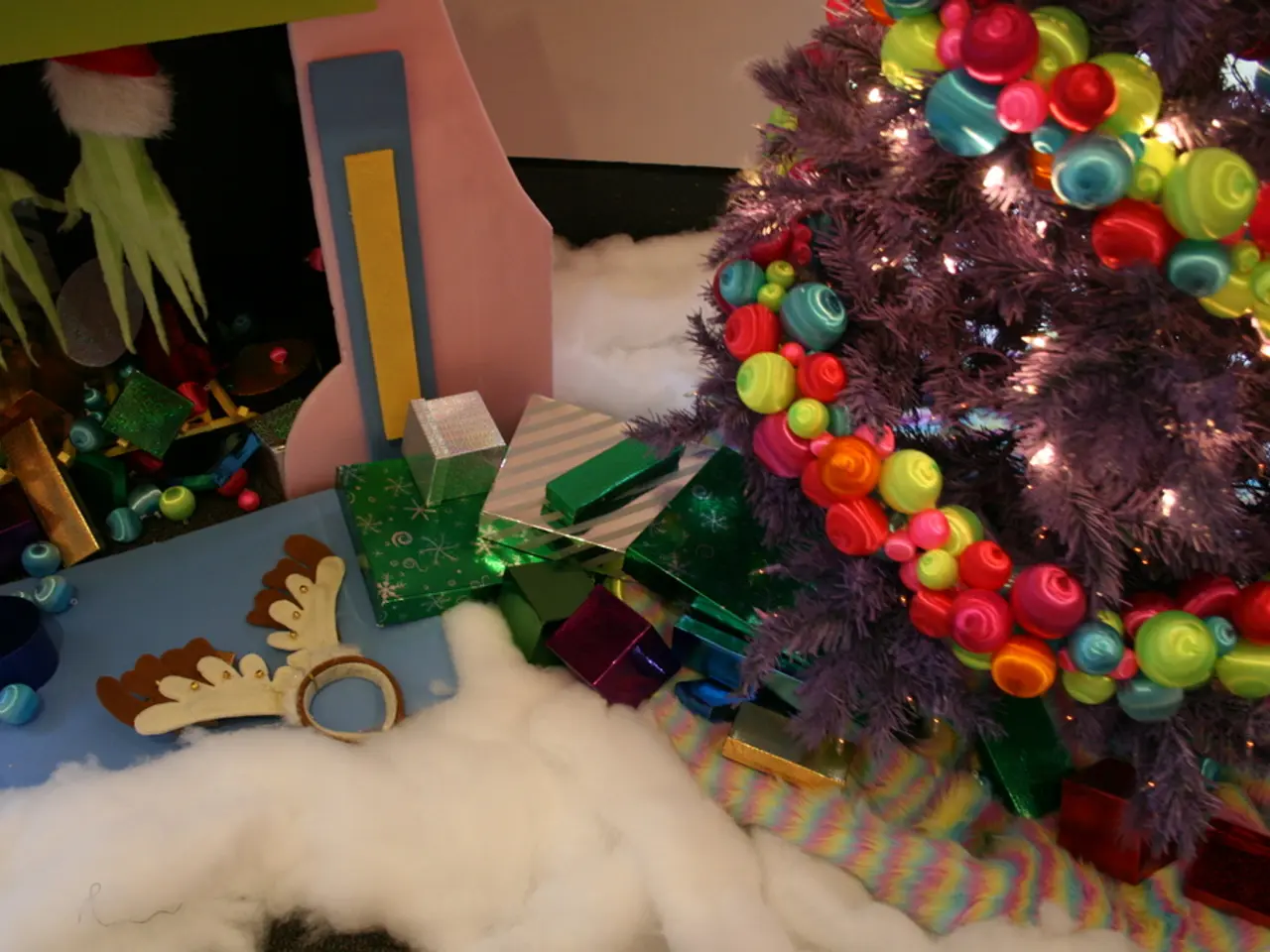 Snow-covered Finnish countryside house of Hanna during Christmas season
