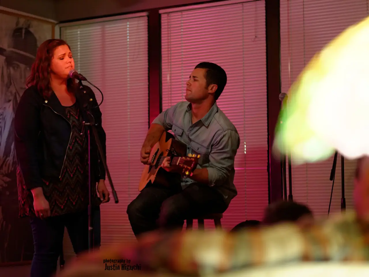 Heart pounding in the bustling market square