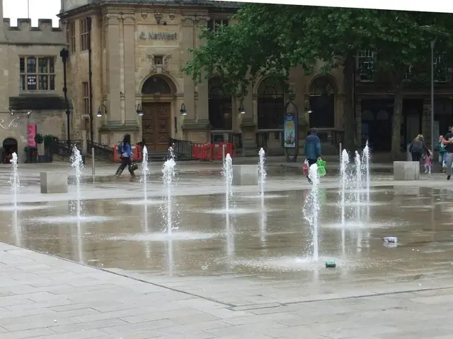 Guided Tour:evinced Immunity to Wetness during Downpour in Sharjah's Streets