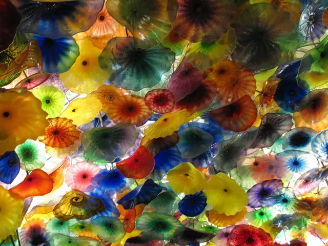 Emilia Clarke's country kitchen cabinets feature a bright, refreshing spin on the popular color of...