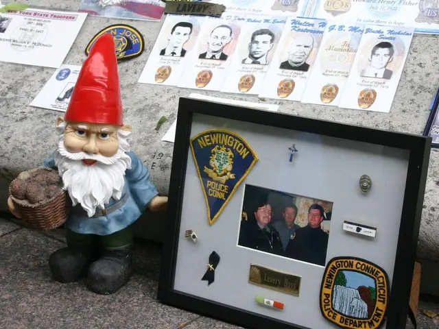 Christmas Artwork Depicting Santa Claus Crafted by Hand