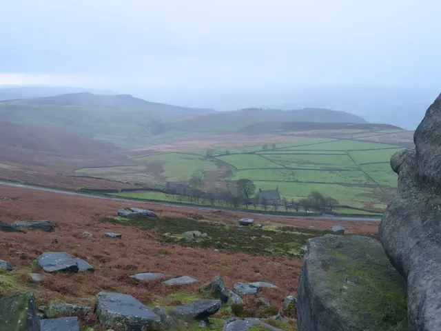 Extensive landscaping projects undertaken in a specific district within Astana