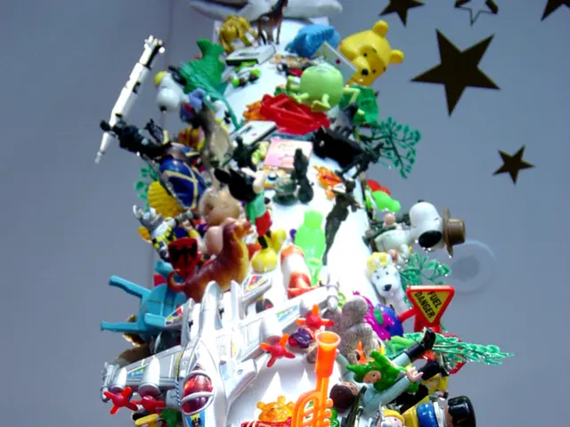 Which toys, including Connect Four, lightsabers, Furbies, and snow-related items, are being...