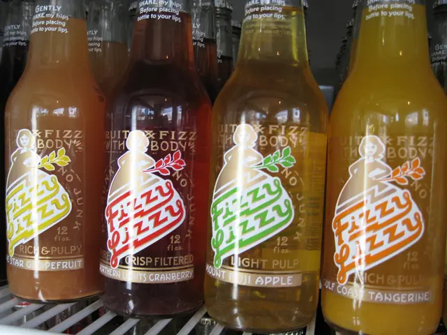 In this picture, we see any cool drink bottles. These cool drinks are in different colors like...