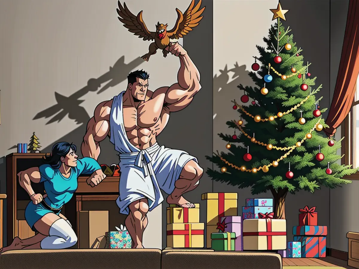 Transforming the lounge area into a festive Christmas scene Prepare Your Home for Visitors with Our Comprehensive Holiday Cleaning List