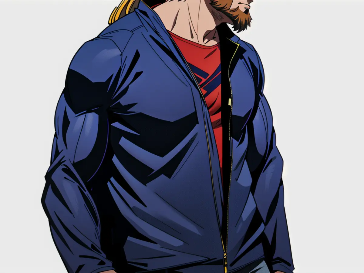 User soliciting explicit images from minor under false pretenses online Individual sporting a lengthy mane, donned in a laid-back jacket on top of a sweater, confidently poised.